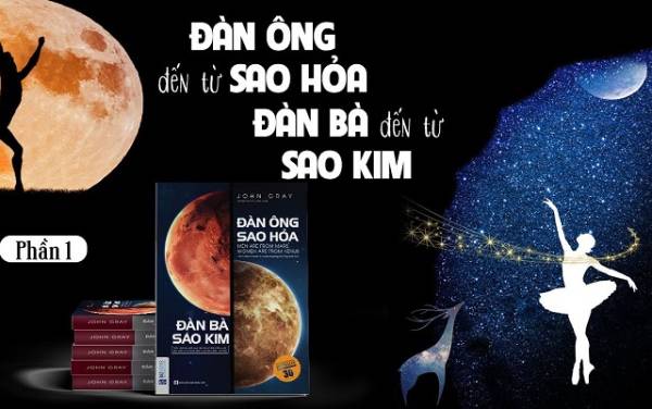 Nội dung chính của cuốn sách đàn ông sao Hỏa đàn bà sao Kim gồm 3 phần