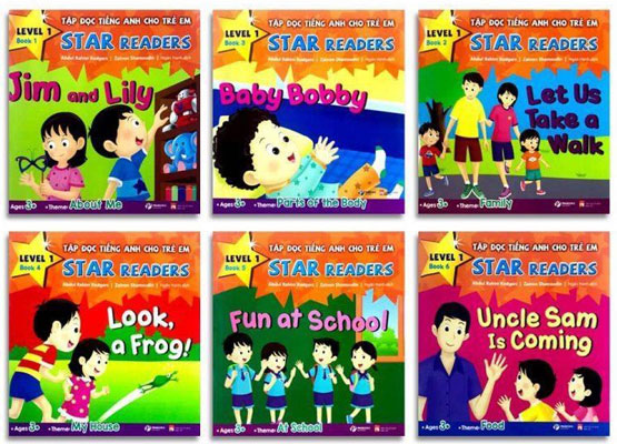 Star Reader - Sách tập đọc tiếng Anh cho trẻ