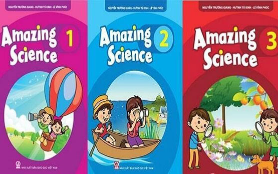 Ngoài tiếng học Anh còn có những kiến thức về khoa học bổ ích cho trẻ - Amazing Science 1, 2, 3