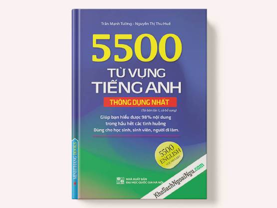 5500 từ tiếng Anh thông dụng nhất